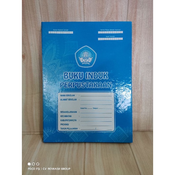

BUKU INDUK PERPUSTAKAN // ADMINISTRASI SEKOLAH (Free Packing Bubble Wrap)