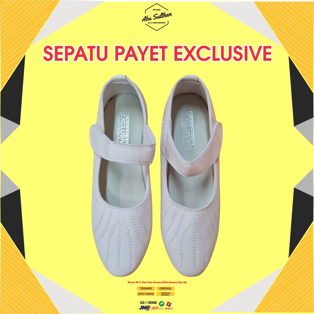 Sepatu Haji Umroh Wanita Exclusive Sepatu Putih Perlengkapan Haji Umroh