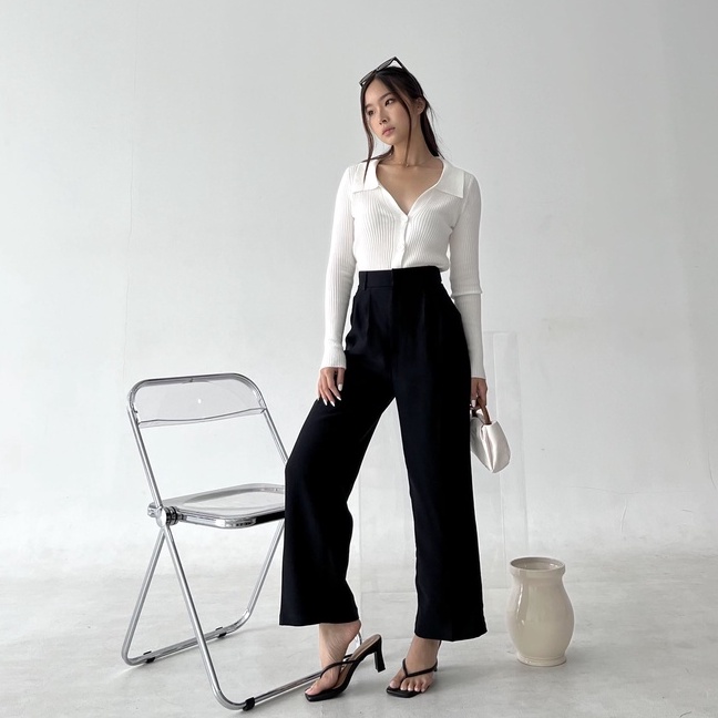 Zee Button Cardigan Top / Cardigan Wanita
