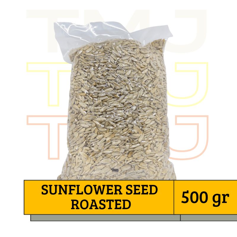 SUNFLOWER SEEDS ROASTED/BIJI BUNGA MATAHARI KUPAS PANGANG 500gr