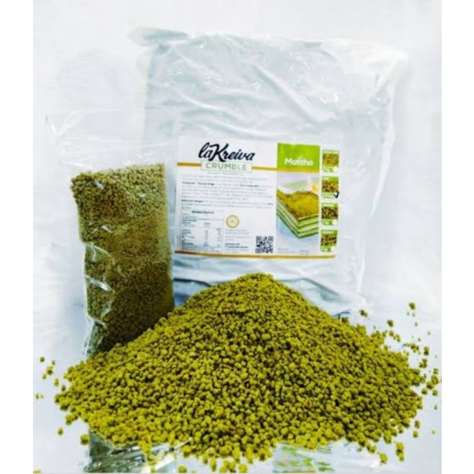 

CRUMBLE GREENTEA 500 G