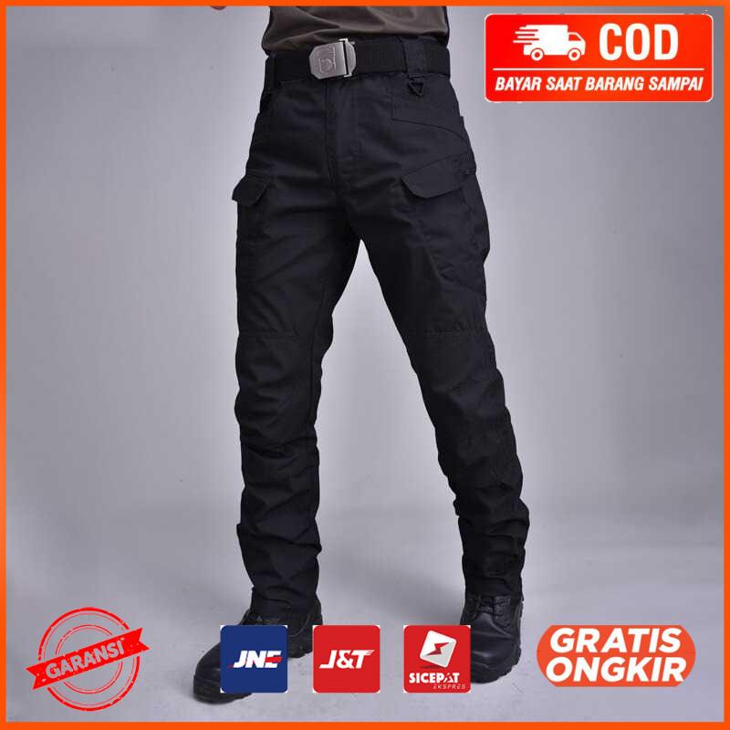 Celana Panjang Cargo Pria Tactical Training Suit iX7