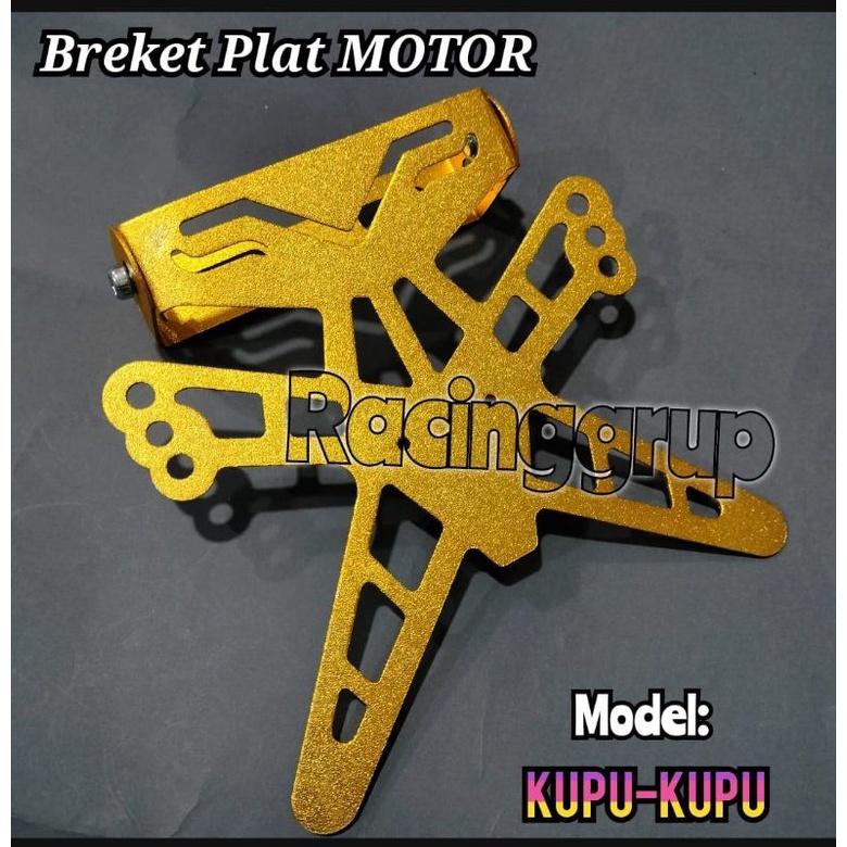 Ready stok Breket plat nomor model bintang new(RYJk)