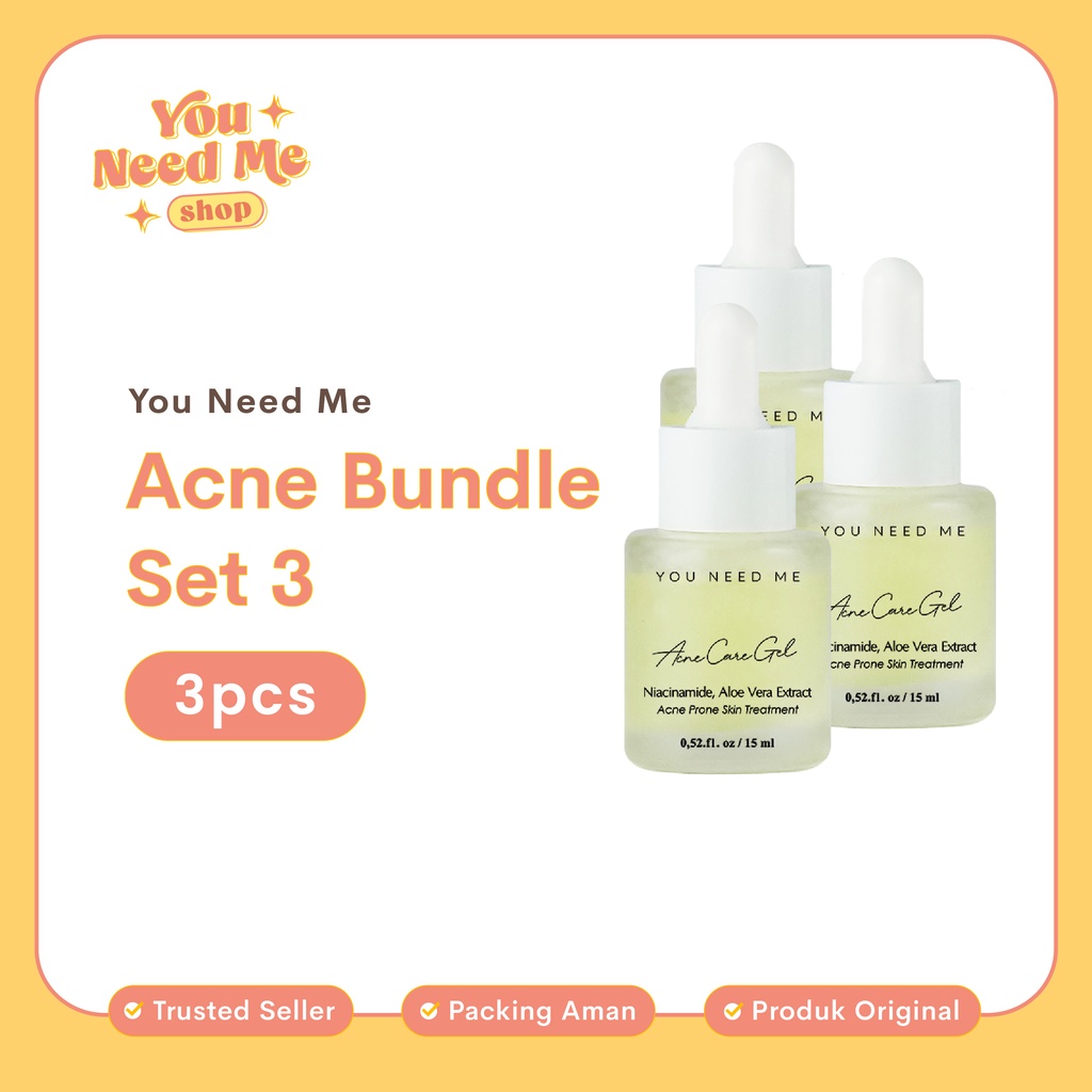 You Need Me P2 3pcs - Serum Totol Penghilang Jerawat