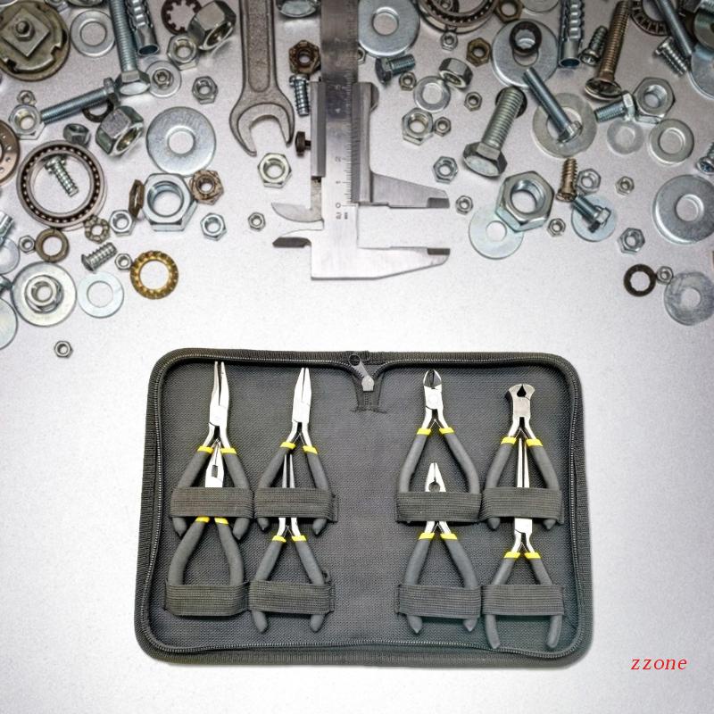 8pcs / Set Tang Mini Ukuran 9.8cm-14.5cm Untuk Membuat Perhiasan