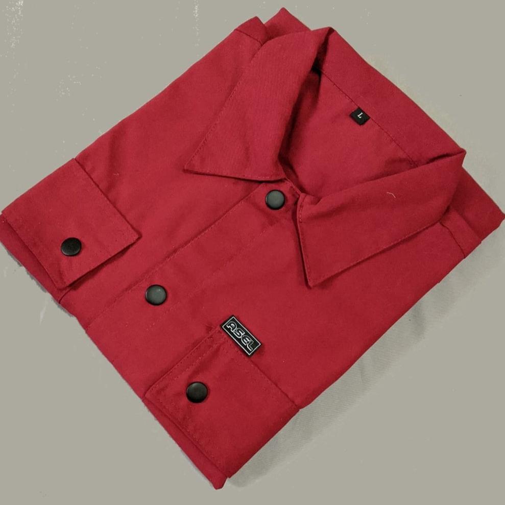 ㄳ (COD) Trucker Jacket Hem Casual Semi Parka || Jaket Semi Parka || Jaket Pria STOK BANYAK 2279 ✤