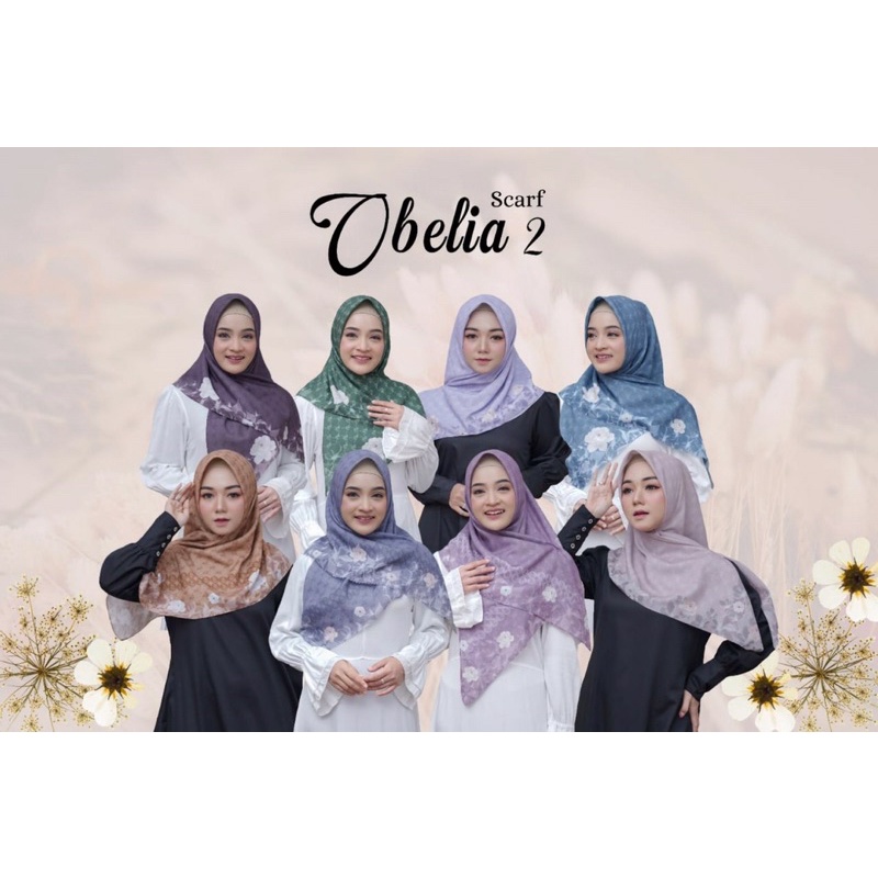 OBELIA SCARF 2 by Linalivia Hijab