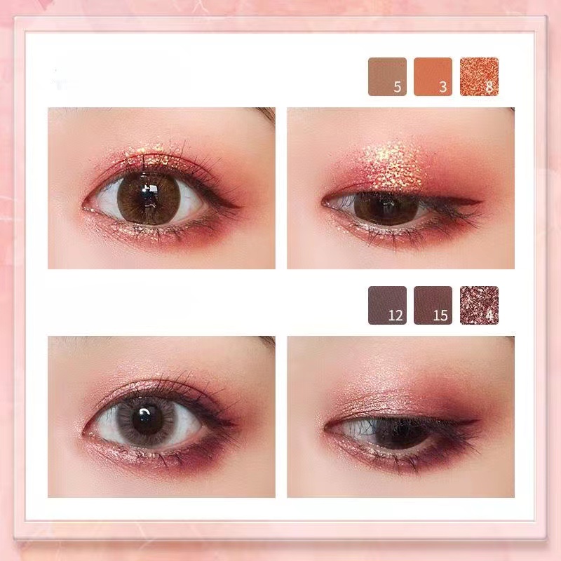 [ 100% ] [ ORIGINAL &amp; READY ] FOCALLURE GLITTER EYESHADOW PALETTE - 16 COLORS PALET - WARNA MATTE &amp; GLITTER