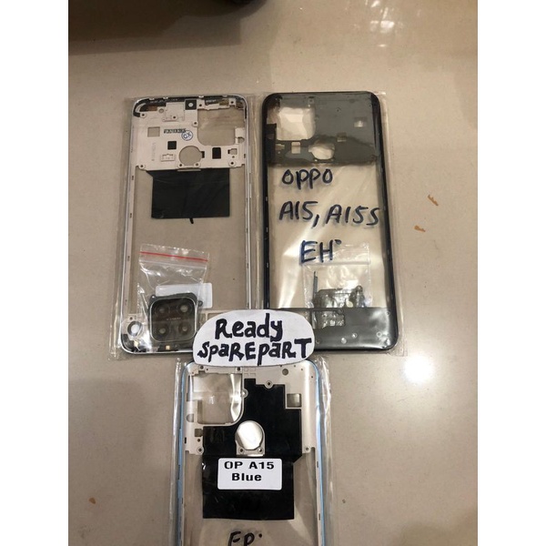 bezel bezzel tutup mesin tulang tengah oppo a15/oppo a15s