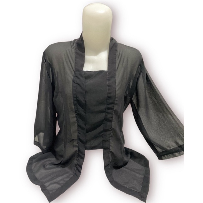 kebaya sifon polos lonceng kebaya sifon polos jumbo kebaya jumbo murah pakaian adat bali murah