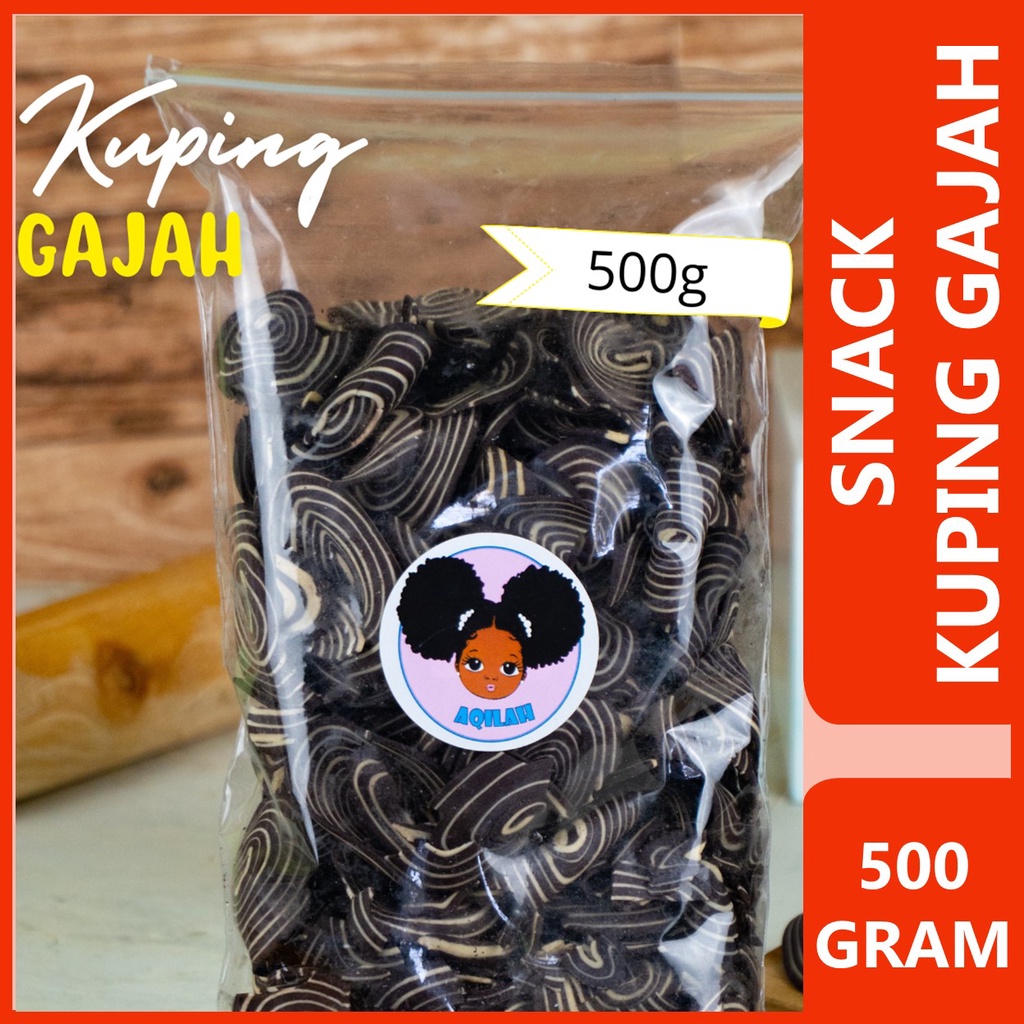 

500 GRAM KUPING GAJAH KRISPI SNACK SNAK SNAC CEMILAN CAMILAN KUE MAKANAN RINGAN ENAK MURAH LEZAT BANYAK CURAH KILOAN PROMO DISKON GRATIS BONUS SETENGAH 0.5 KILO