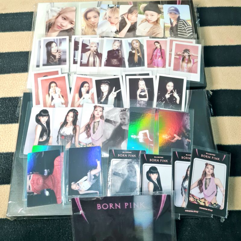 BLACKPINK Photocard / Weverse YG Select Benefit Pc / Lenticular / Polaroid - Official From Album BORN PINK 'Pink Venom' 'Shut Down' Jennie Jisoo Lisa Rose