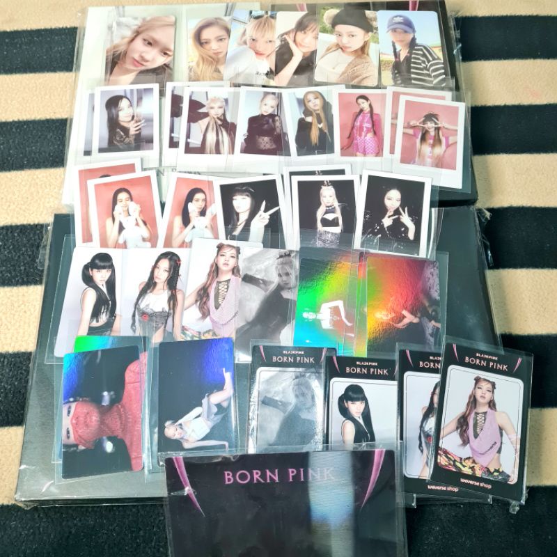 BLACKPINK Photocard / Weverse YG Select Benefit Pc / Lenticular / Polaroid - Official From Album BOR