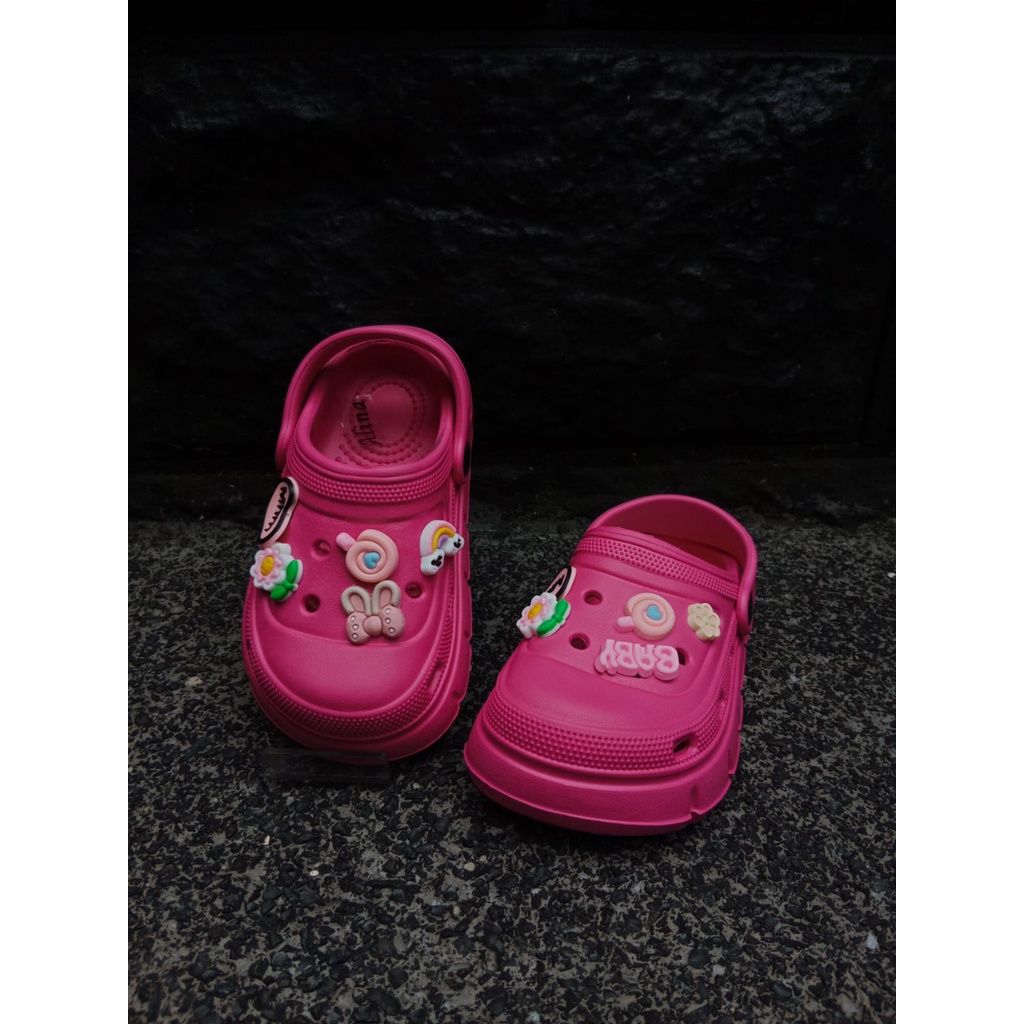 sandal baim anak kecil perempuan size 24-29