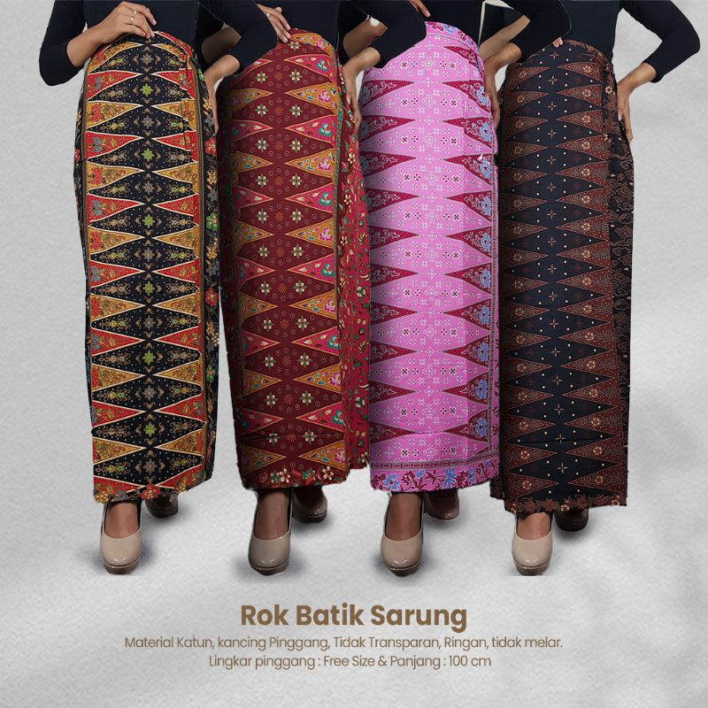 Rok Batik Tumpal Encim  - Naira Batik