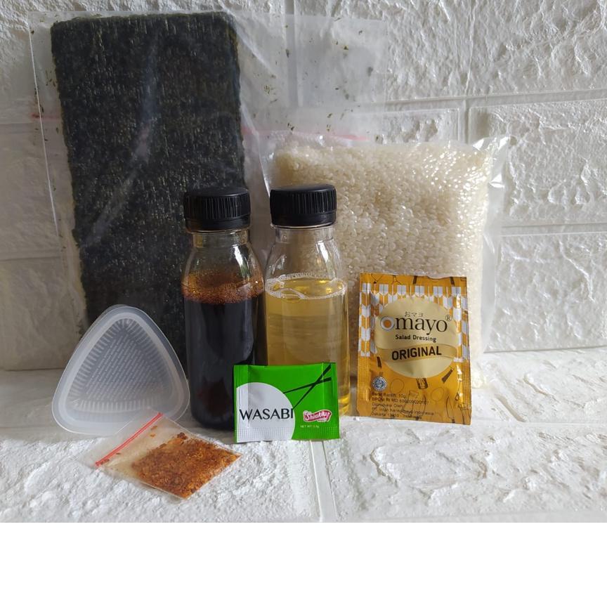 

✨COD✨ Paket Bahan Sushi Onigiri LENGKAP MURAH HALAL grosir