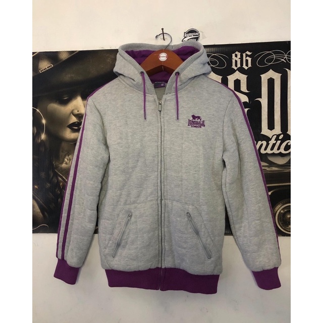 zip hoodie lonsdale second