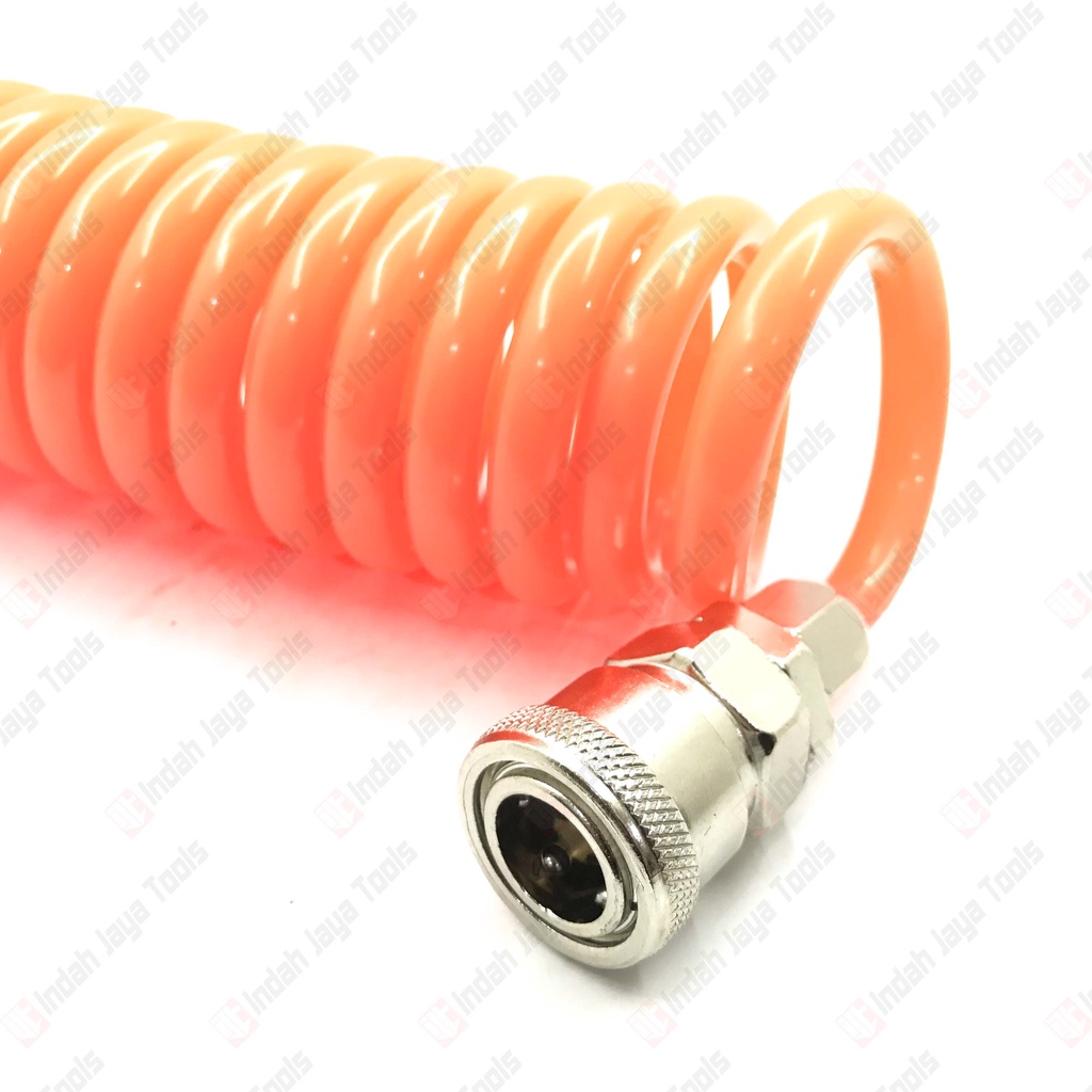 KODENKI Recoil Hose 6 Meter - Selang Angin Kompresor Spiral