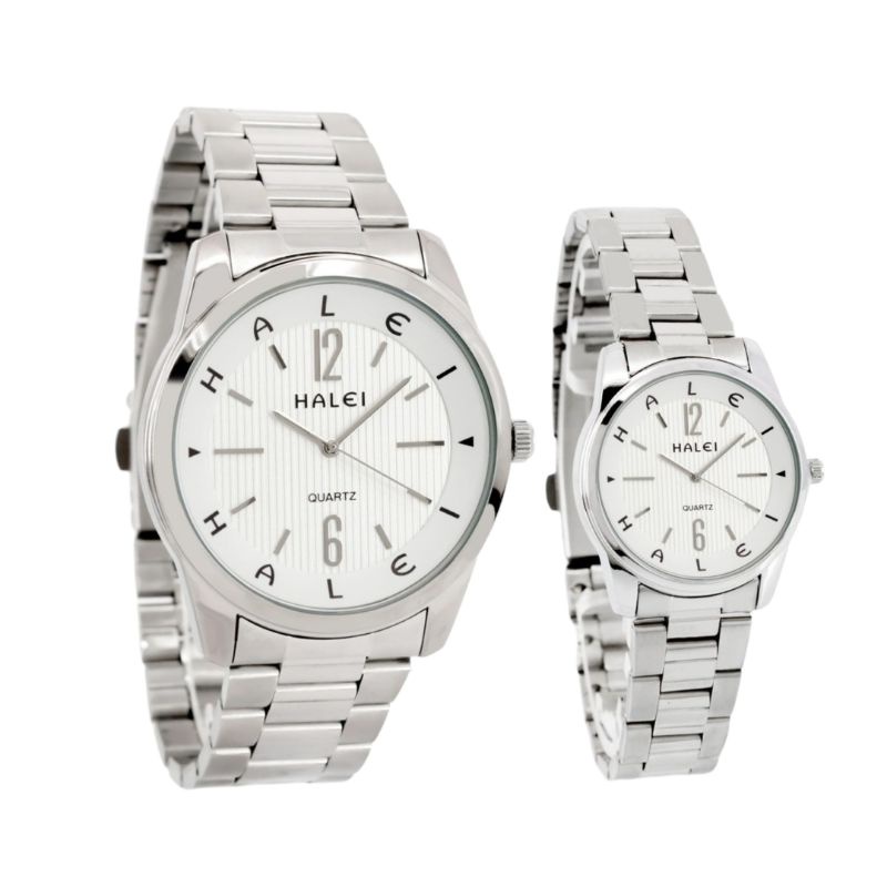 JAM TANGAN PRIA / WANITA / COUPLE HALEI 491 ORIGINAL