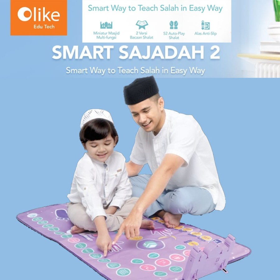 OLIKE Smart Sajadah Anak 2 - Sajadah Pintar Anak GARANSI RESMI