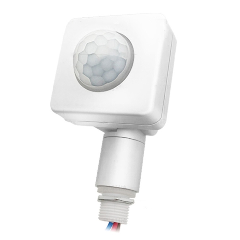 Zzz Saklar Lampu Sensor Gerak Infrared PIR Adjustable AC85-265 Untuk Rumah / Outdoor