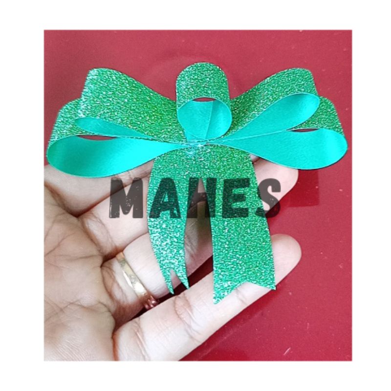 

PITA KADO GLITTER/ PITA HIAS/PITA KADO HIJAU/ HASIL KARYA