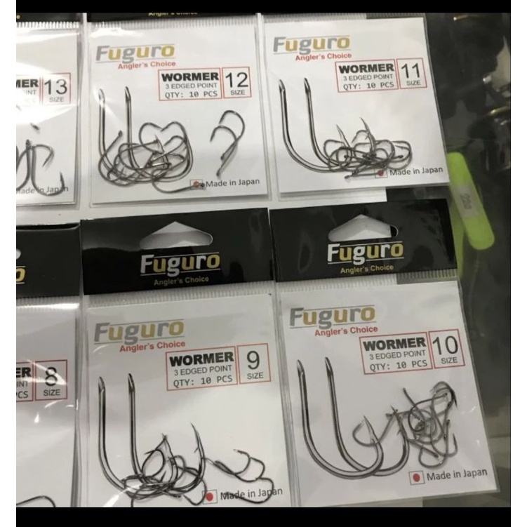 mata kail fuguro wormer batang halus dan tajam