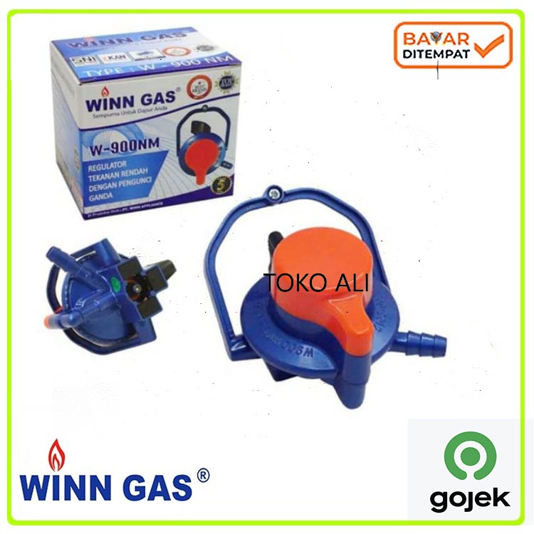 FREE BUBBLE WARP Regulator Winn Gas Regulator Destec Regulator Star Cam Starcam + Selang 1.8 Meter Pengunci Ganda Kwalitas SNI