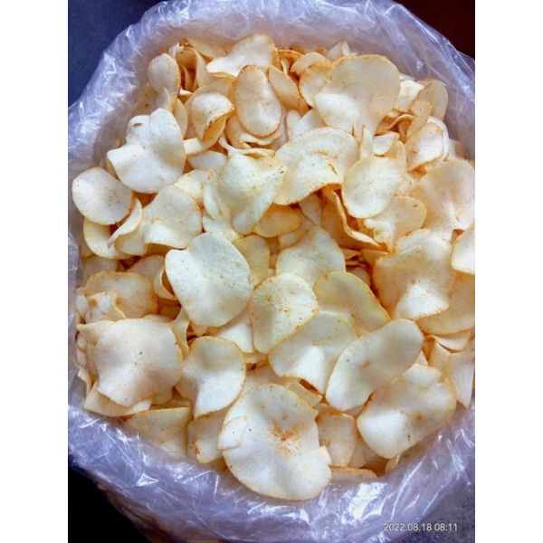 

keripik singkong rasa bawang