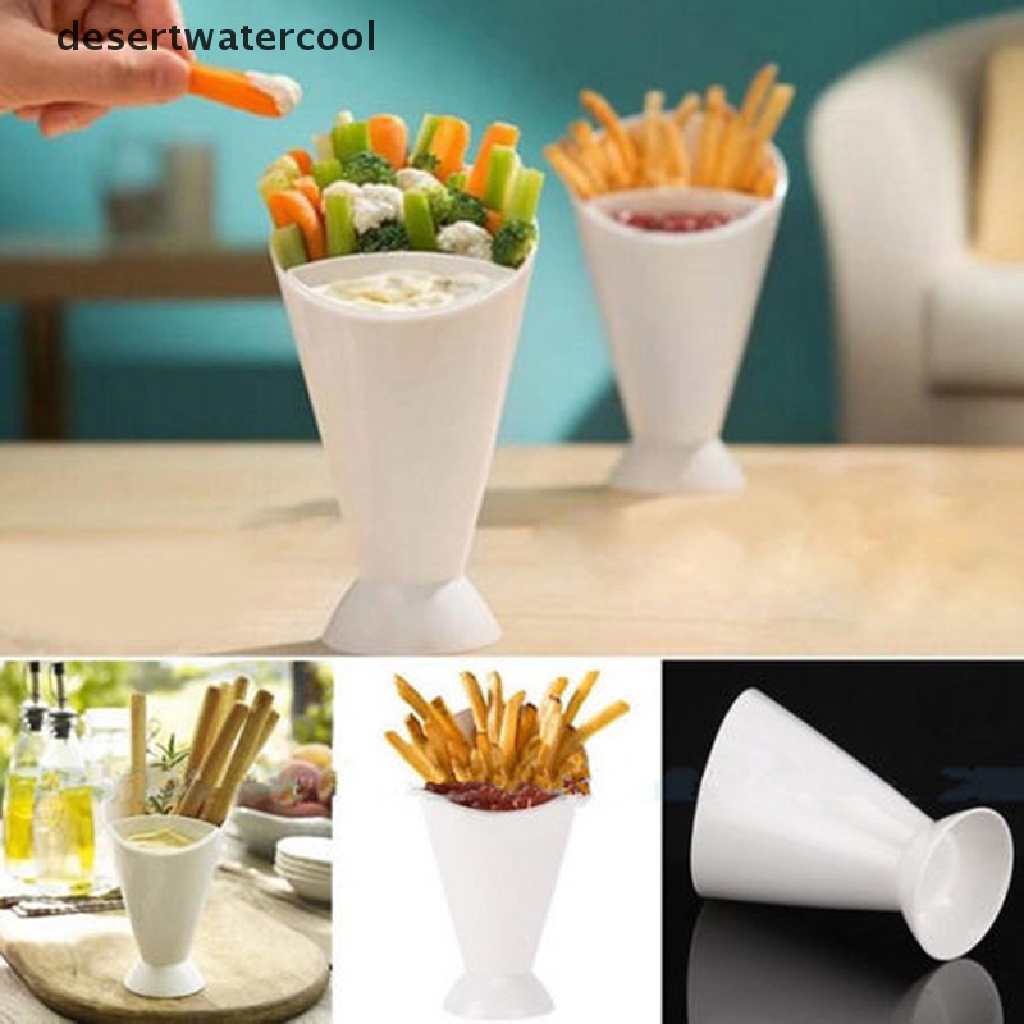 2 in 1 cone holder Kentang Goreng Dengan Celup