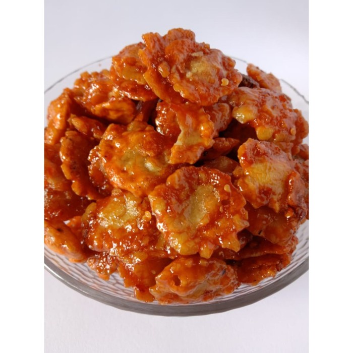 

Snack Emping Mlinjo Manis Pedas 500gram - Emping Melinjo Manis Pedas Kiloan