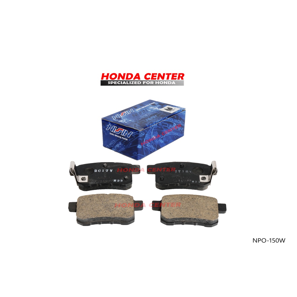 kampas rem brake pad belakang accord cp2 2008 2009 2010 2011 2012