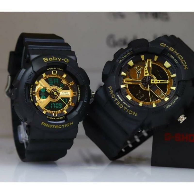 Jam Tangan Coupel Pria Dan Wanita Gshock Baby G Terlaris