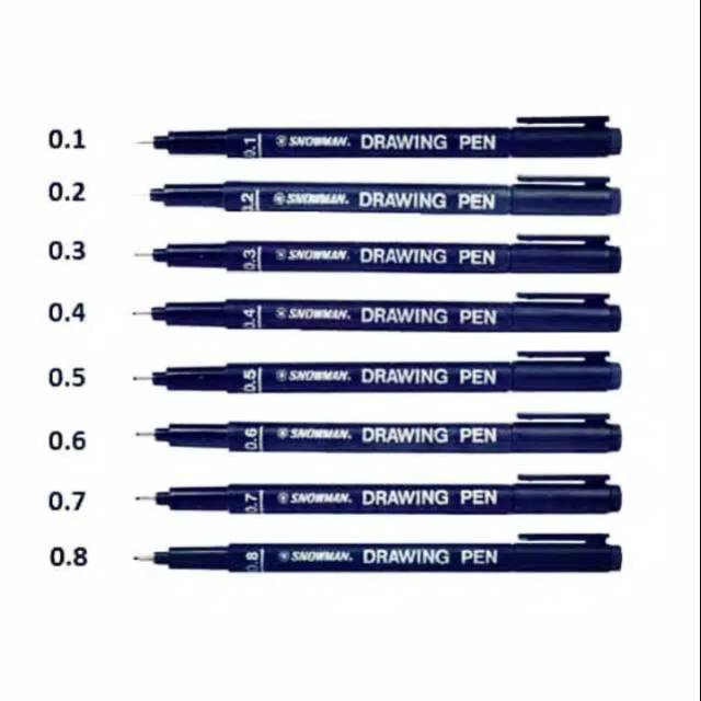 

PULPEN / BOLPEN/ BOLPOIN SNOWMAN DRAWING PEN FT700