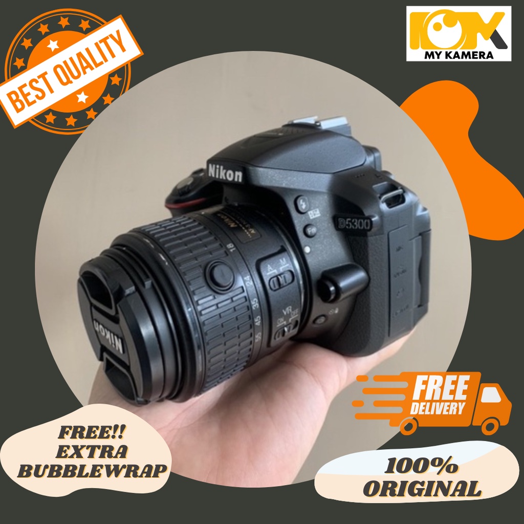 NIKON D5300 SIAP PAKAI DAN BERGARANSI BUKAN D5200 D5100