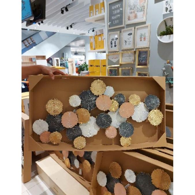 HIASAN DINDING METAL INFORMA MURAH / WALL DECOR HOME CLOVER / HIASAN DFW6546FEW
