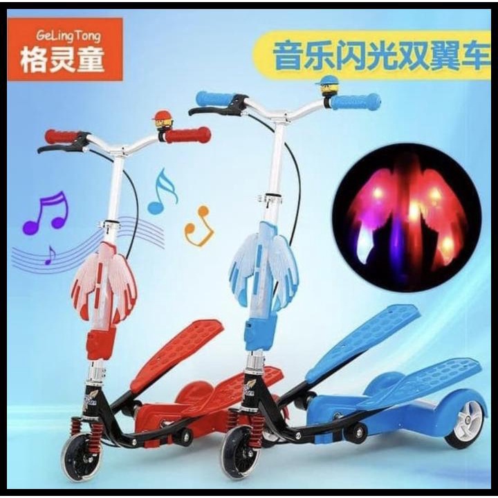 Skuter Scooter Otoper Genjot Vita Wings Aloy Original