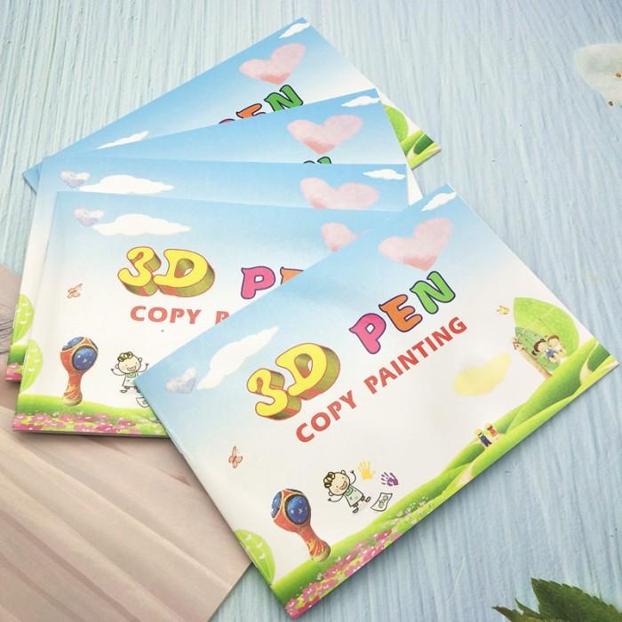 

Drawing Pen Buku Pen 3D - 3D Pen Copy Painting Book - 13 Pola