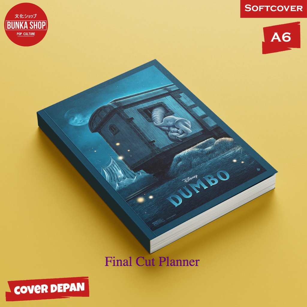 

Pocket Note Disney Dumbo 2 Softcover A6 Buku Tulis Catatan Notes Agenda Planner Jurnal .