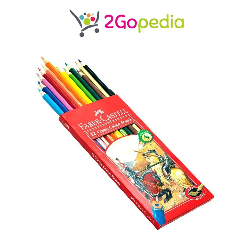 

Pensil Warna 12 Warna Classic 12 L Faber Castell 115852 Grosir Murah Atk