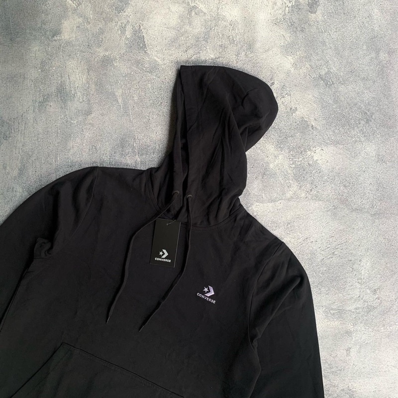 Hoodie converse chevron Logo Black Original store