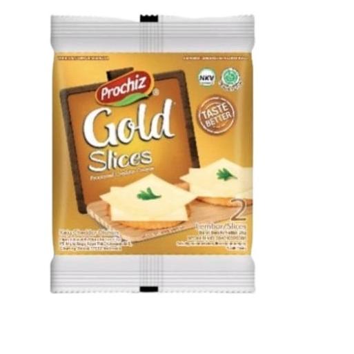 

Super Untung--Prochiz Gold Keju Slice Isi 2 2s Renceng Renteng 8 Sachet Pcs 8Pcs