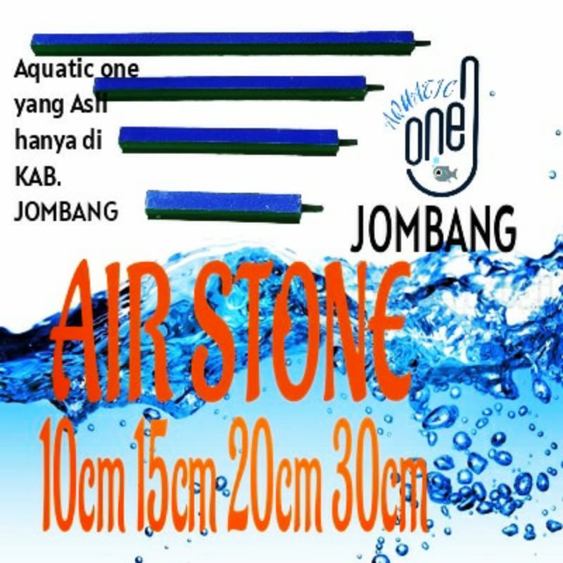 AIRSTONE PANJANG 10cm 15cm 20cm 25cm 30cm air stone aerator airpump batu pemecah gelembung udara awuarium akuarium 10 15 20 25 30 cm air pump
