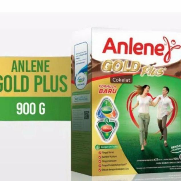 

[ COD ] Susu bubuk Anlene gold plus 900 gr - kalsium tulang /lansia