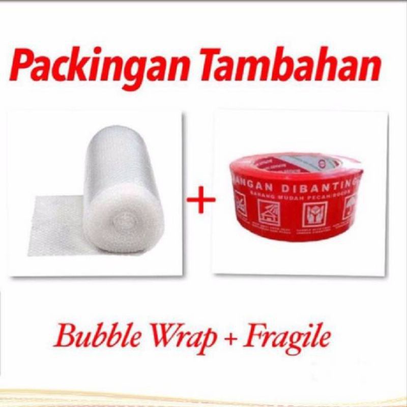 

Bubble Wrap Tambahan Extra Packing Keamanan Packing Buble Wrap Plastik