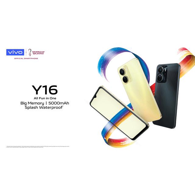 VIVO Y16 3/32 | 4/32 | 4/64 | 4/128 RAM 4GB ROM 64GB GARANSI RESMI VIVO