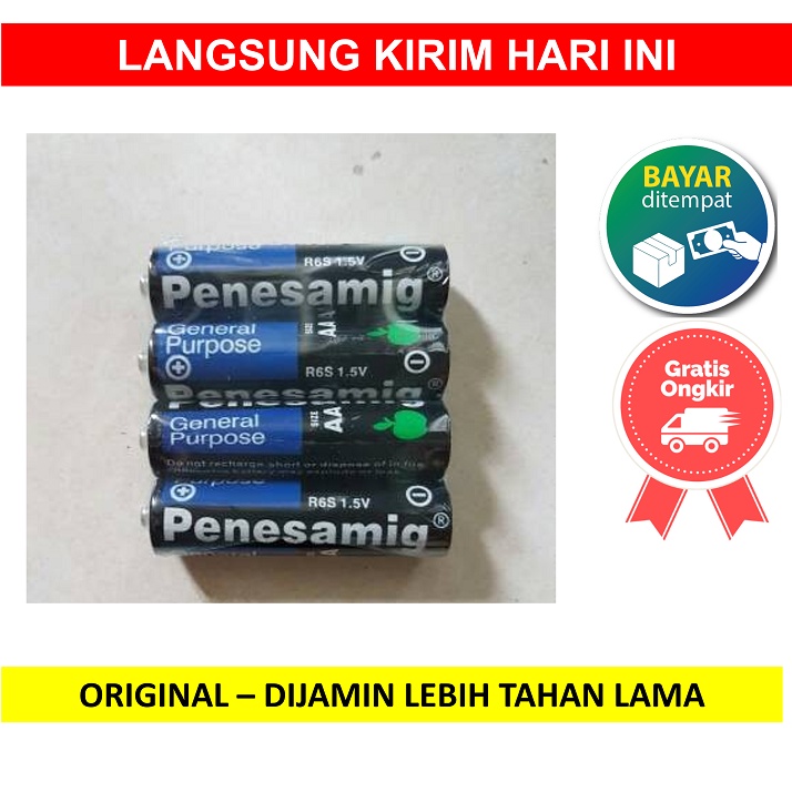 Baterai BESAR AA Jam Dinding Mainan A2 Batere Battery Remote Remot TV AC Elektronik Lampu Belajar Se