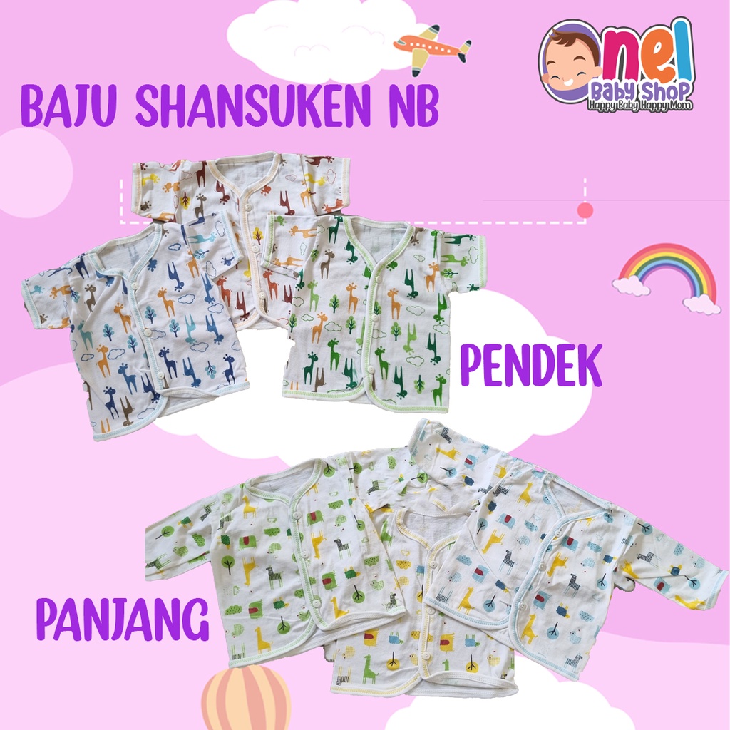 BAJU BAYI / SETELAN NEWBORN SHANKUSEN / TARA PENDEK / PANJANG