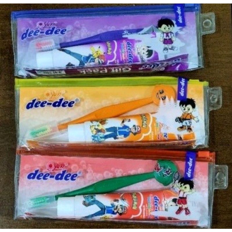 Deedee Sikat Gigi Anak + Pasta Gigi Anak Dee Dee Gift Pack Odol Sikat