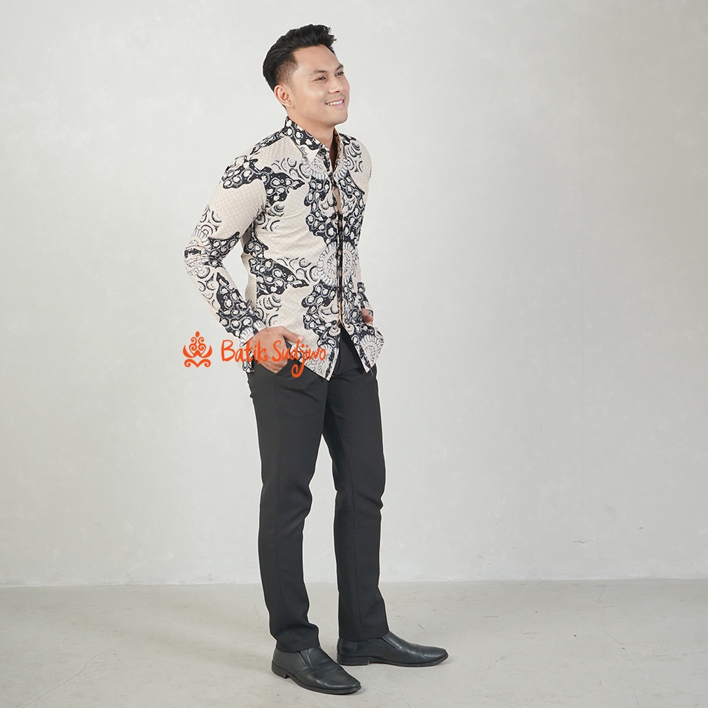 Atasan Kemeja Batik Pria Regular 1073